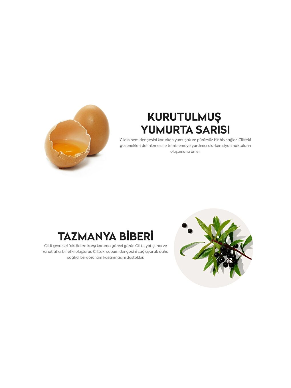 Yumurta Kağıt Yüz Maskesi (Aknejenik ve Yağlı Ciltler için) 20 g x 5 Adet-1