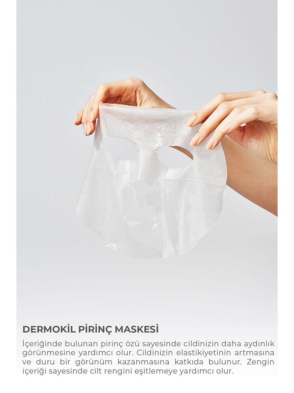Pirinç Kağıt Yüz Maskesi (Lekeli Ciltler İçin) 20 g x 5 Adet-2