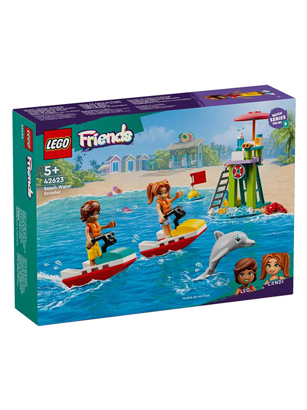 Lego Renksiz Friends Plaj Su Motoru Cankurtaran Oyuncağı 42623 - 3