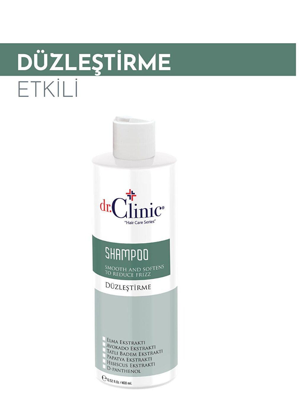 Dr. Clinic Şeffaf Şampuan Düzleştirme Etkili 400 ml