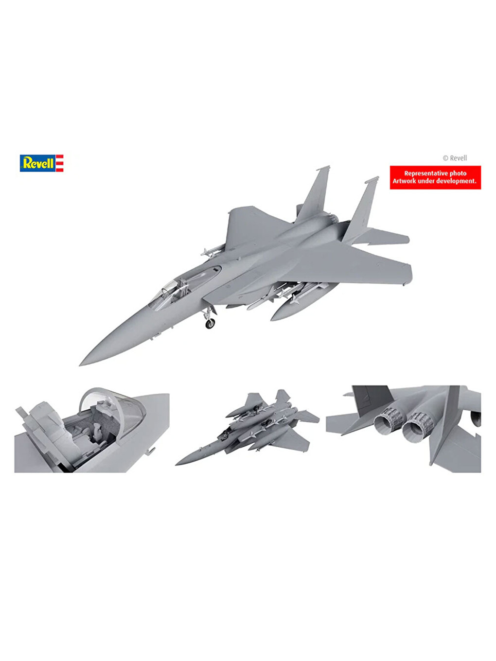 Model Set Uçak Boeing F-15c Eagle 63778-1