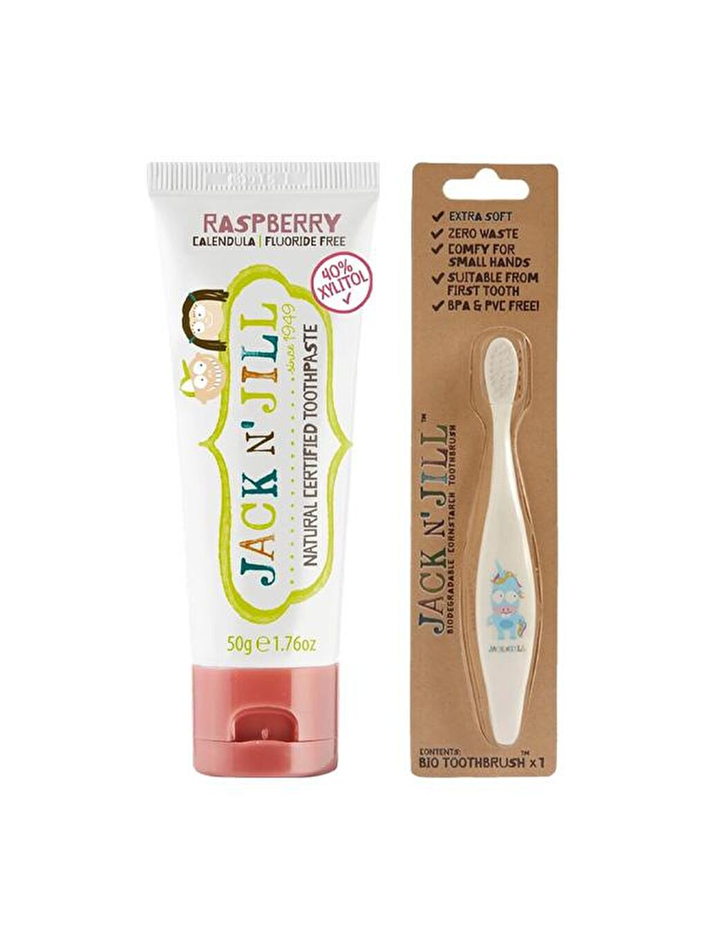 Diş Fırçası + Ahududu Aromalı Diş Macunu 50 gr