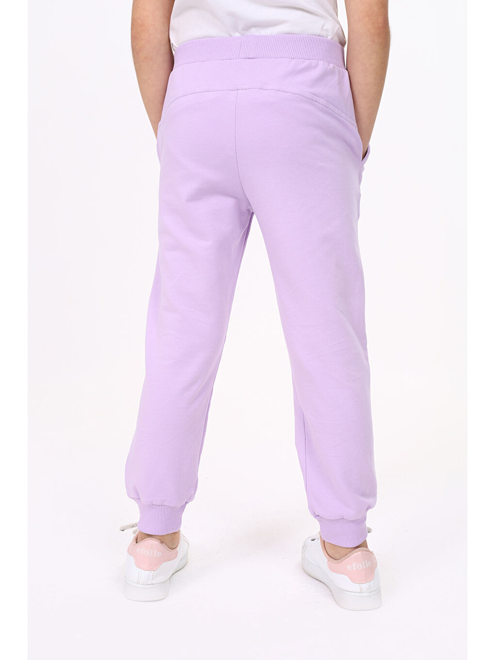 Lila Kız Çocuk Eşofman Alt-3