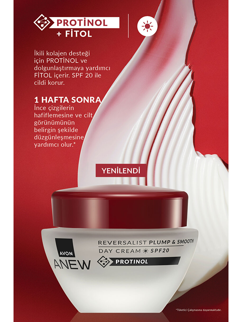 AVON Renksiz Anew Reversalist Plump & Smooth Gündüz Kremi SPF20 50 Ml. İkili Set - 2