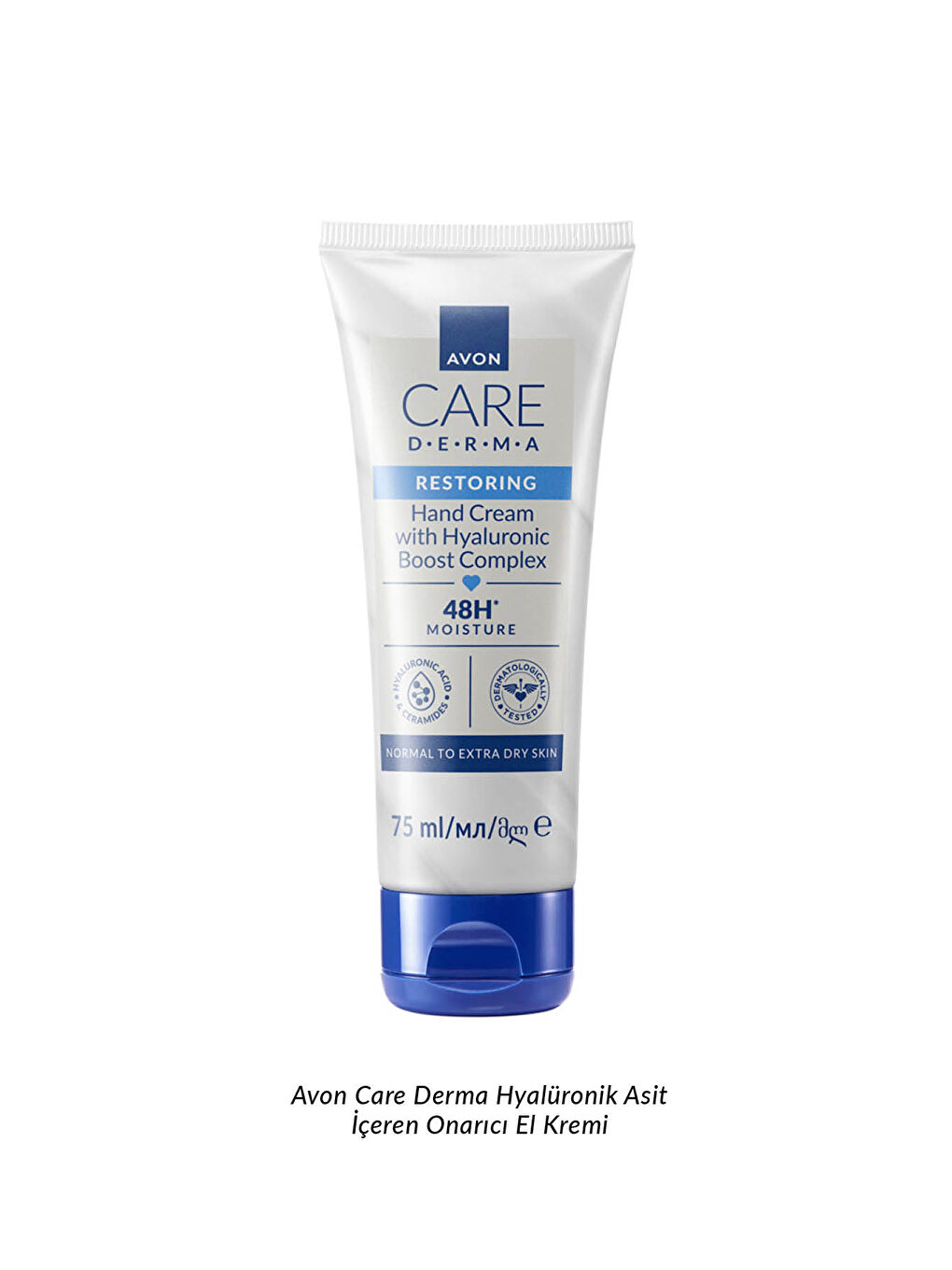 AVON Care Derma Restoring Hyaluronic Boost El Kremi 75 Ml. Üçlü Set - 2