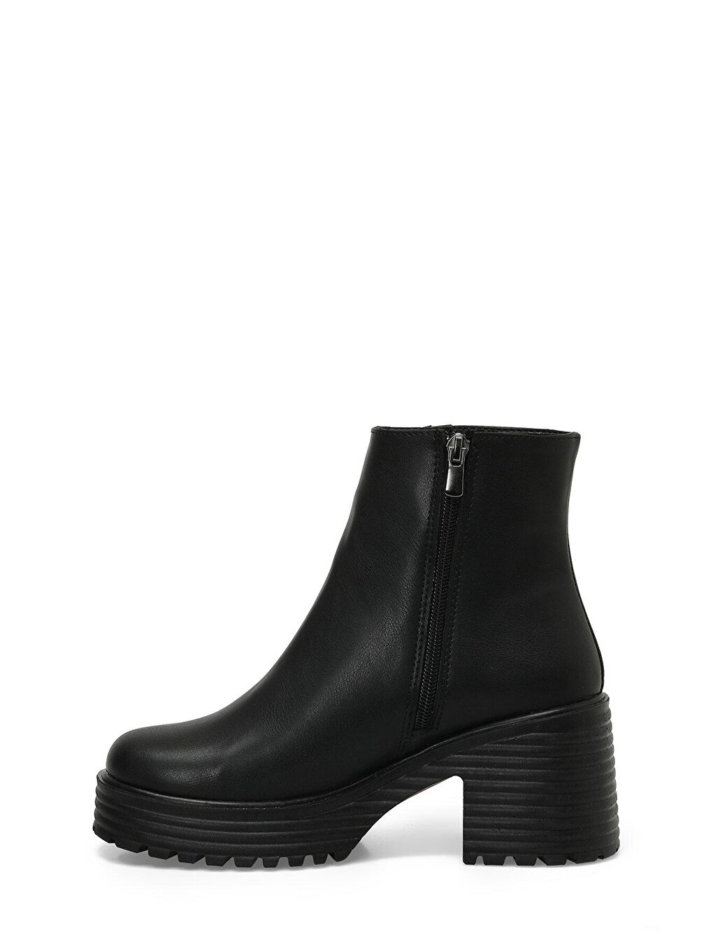 HOLA 3PR Siyah Kadın Topuklu Bot-2