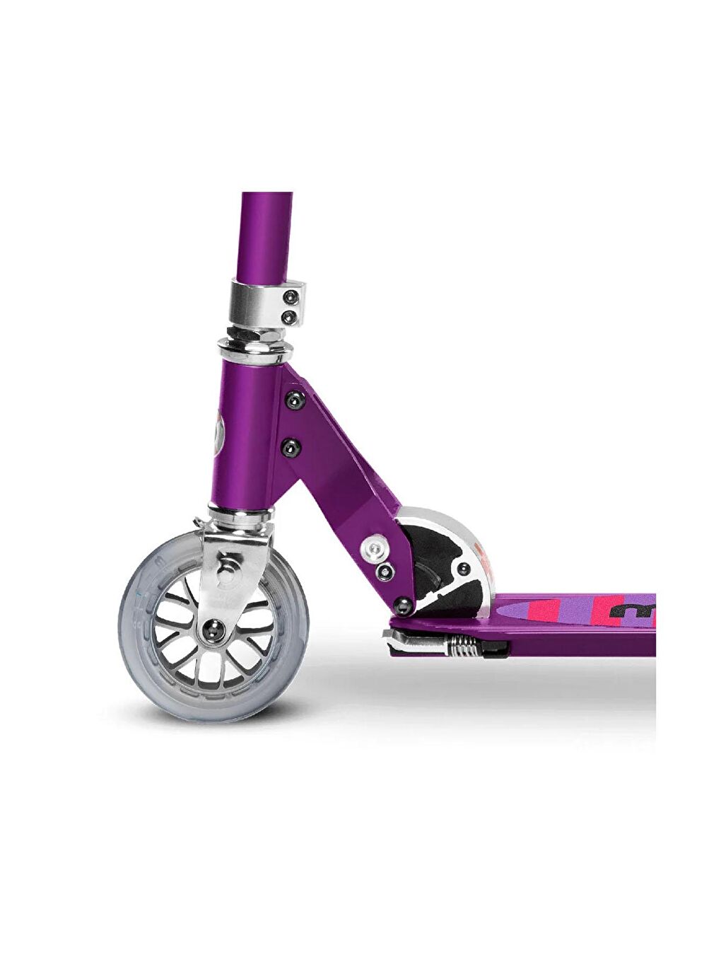 Micro Mor Sprite LED Purple 2 Tekerlekli Scooter Stripe - 3