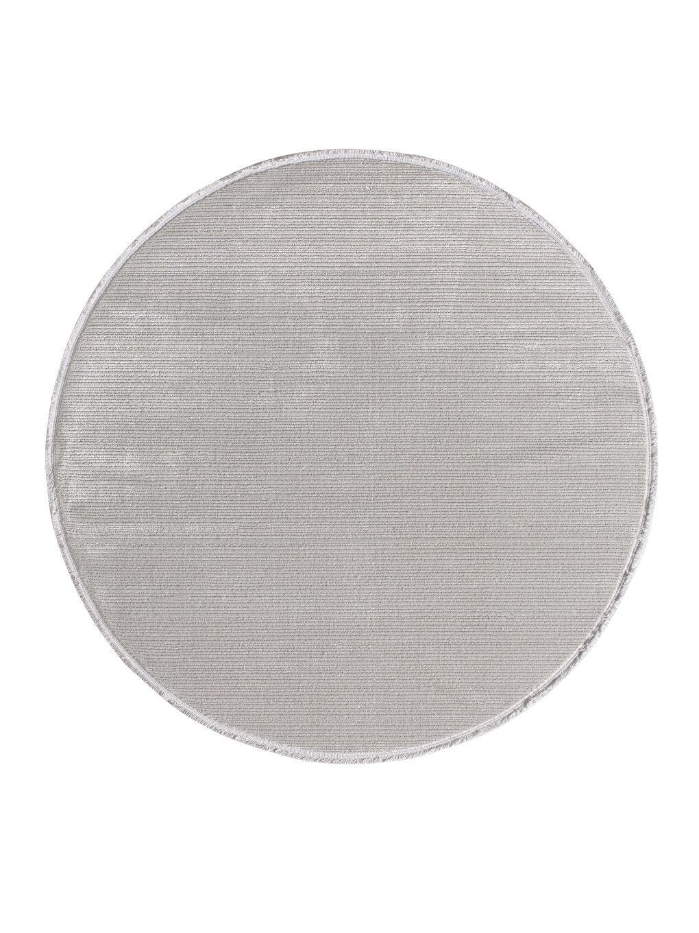 Gri Leo 2972 Modern Dokuma Yuvarlak Halı-100x100 (Yuvarlak)