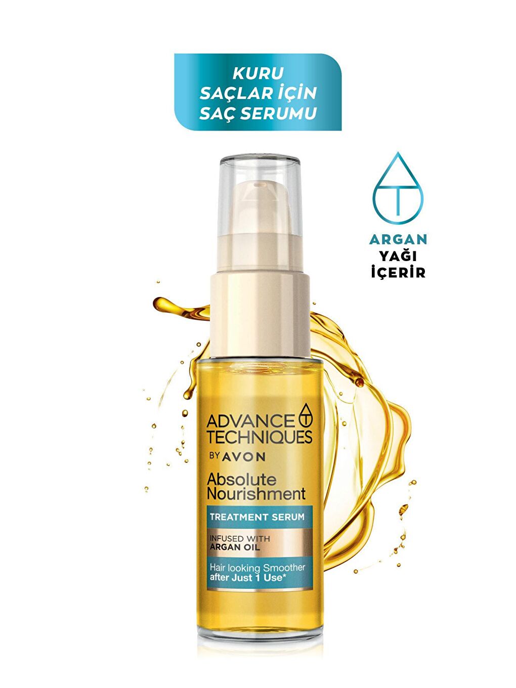 Advance Techniques Argan Yağı İçeren Şampuan Saç Kremi ve Saç Serum Paketi-3