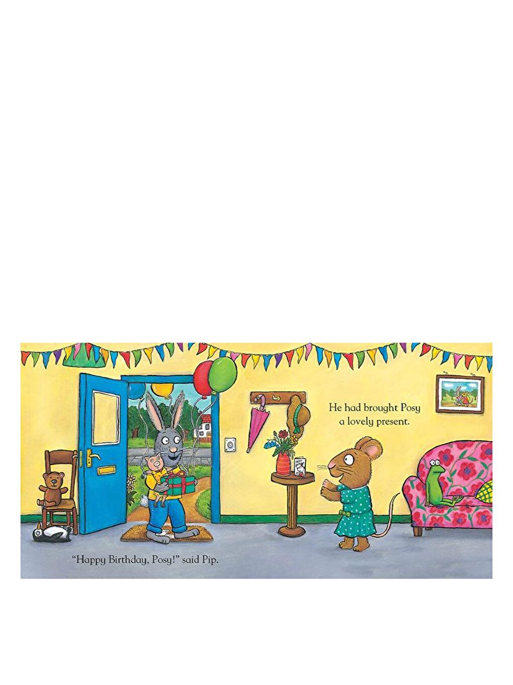 Nosy Crow Renksiz Pip and Posy - The Birthday Party - 2