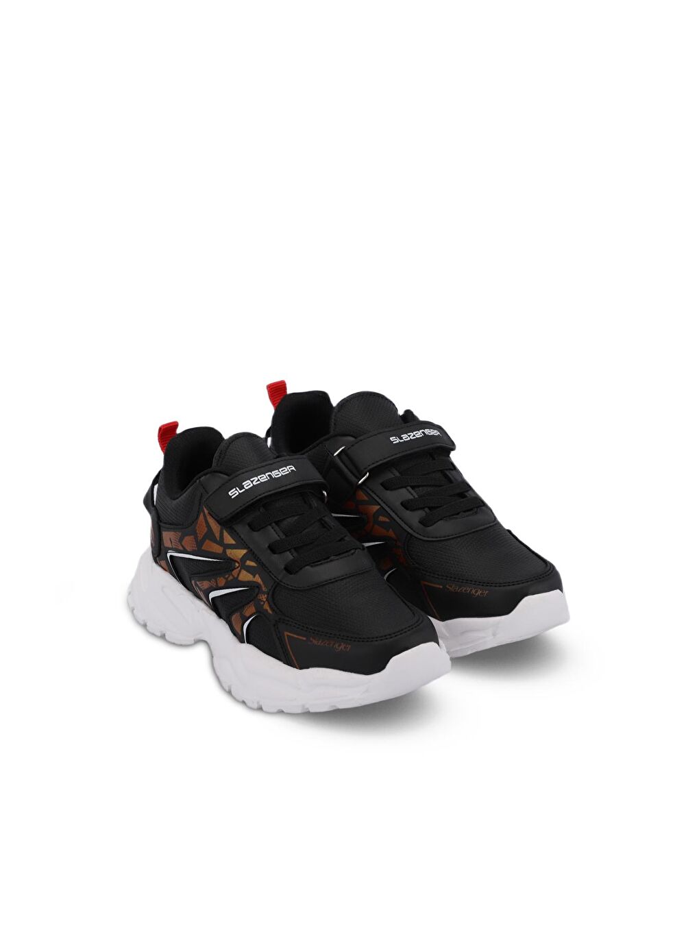 KANNER Sneaker Erkek Çocuk Ayakkabı Siyah / Kırmızı-1