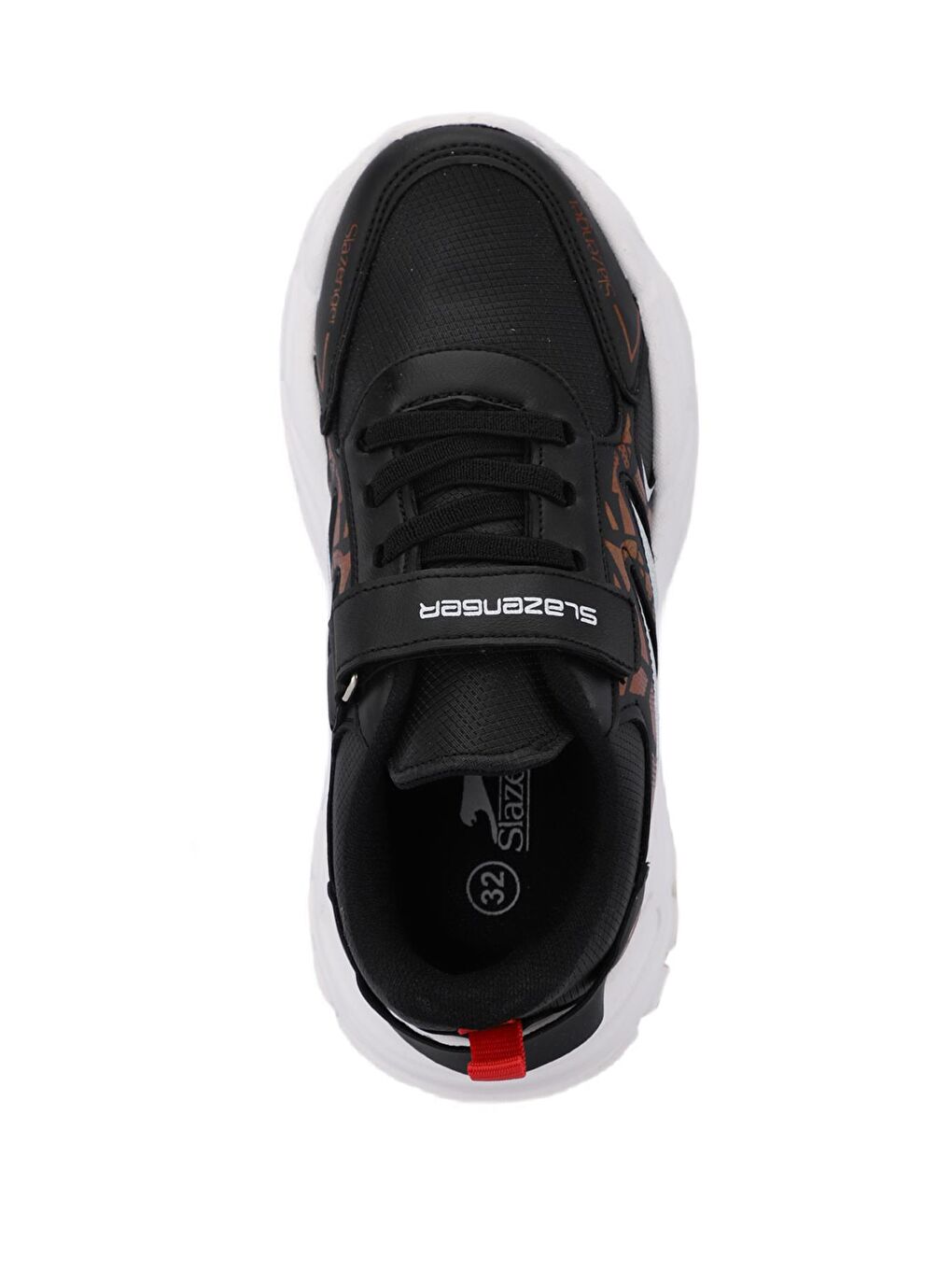 KANNER Sneaker Erkek Çocuk Ayakkabı Siyah / Kırmızı-4