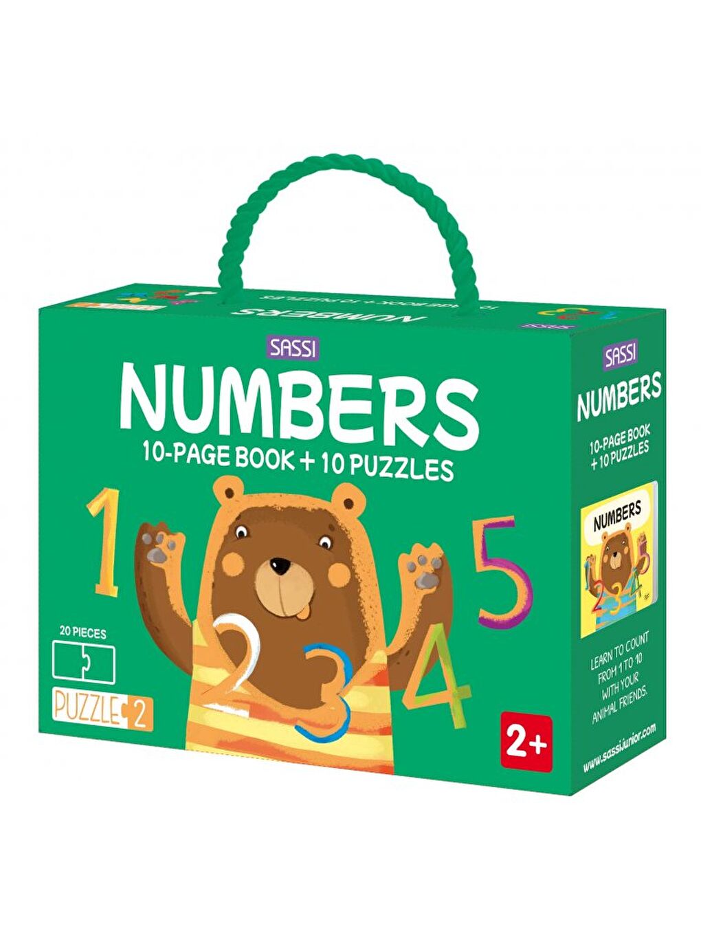 Sassi Renksiz Puzzle 2 Numbers