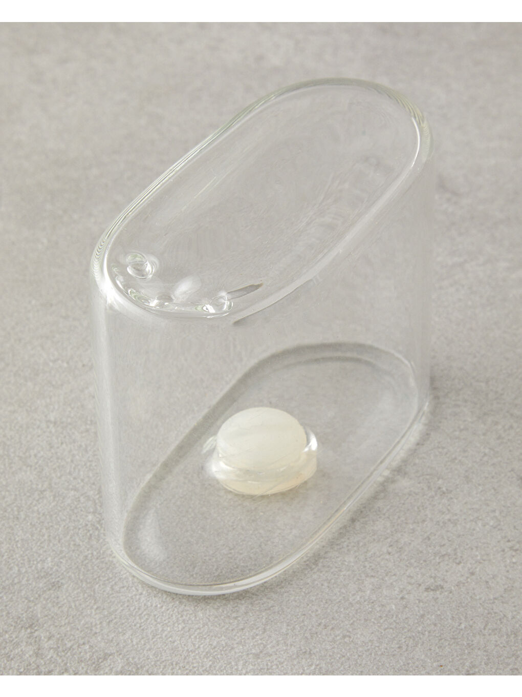 Renksiz Estella Borosilikat-Akasya 2'li Tuzluk - Biberlik 8x4x5,5 Cm Şeffaf-2