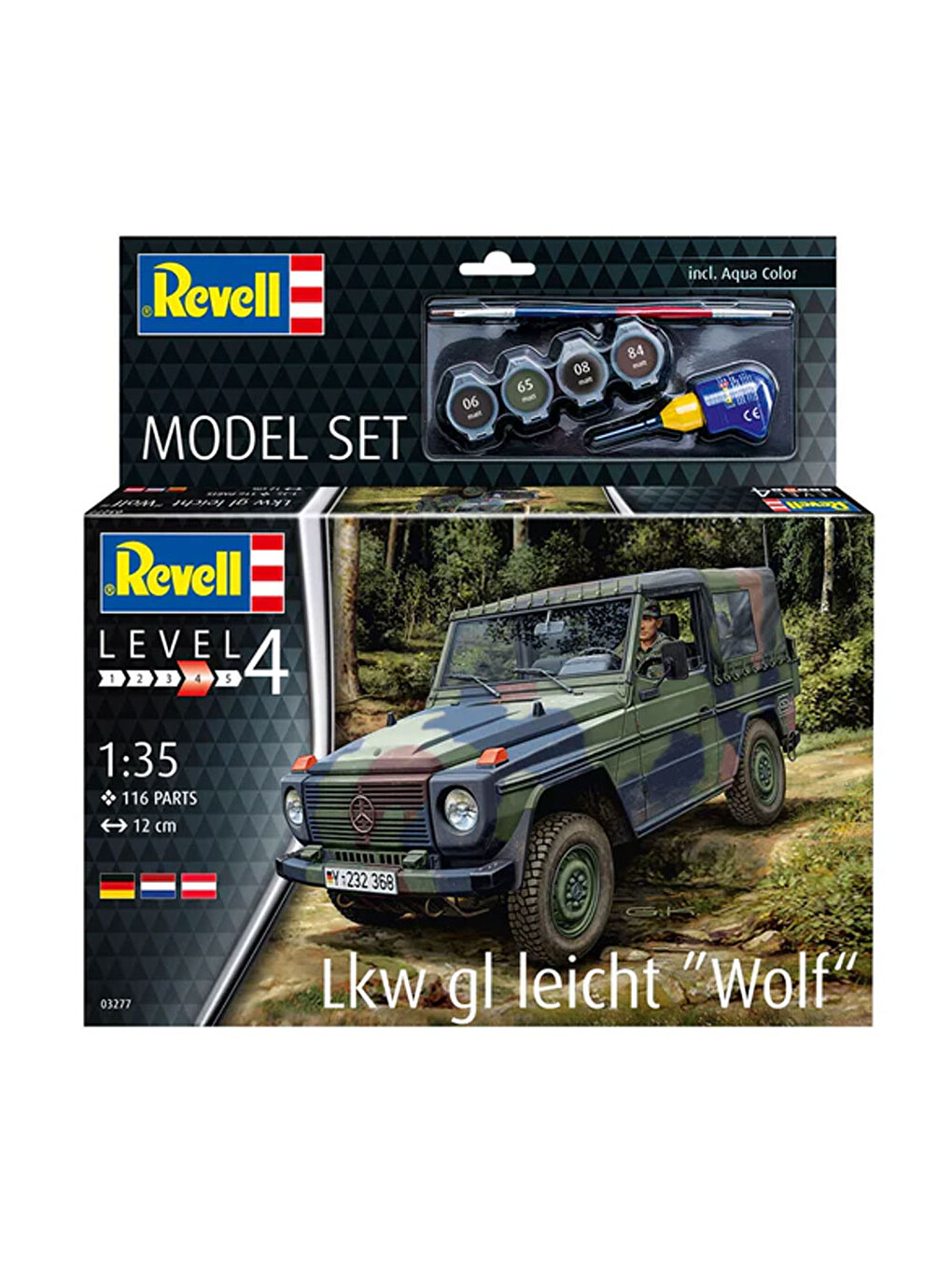Model Set Araba Lkw Gl Leicht Wolf 63277-2