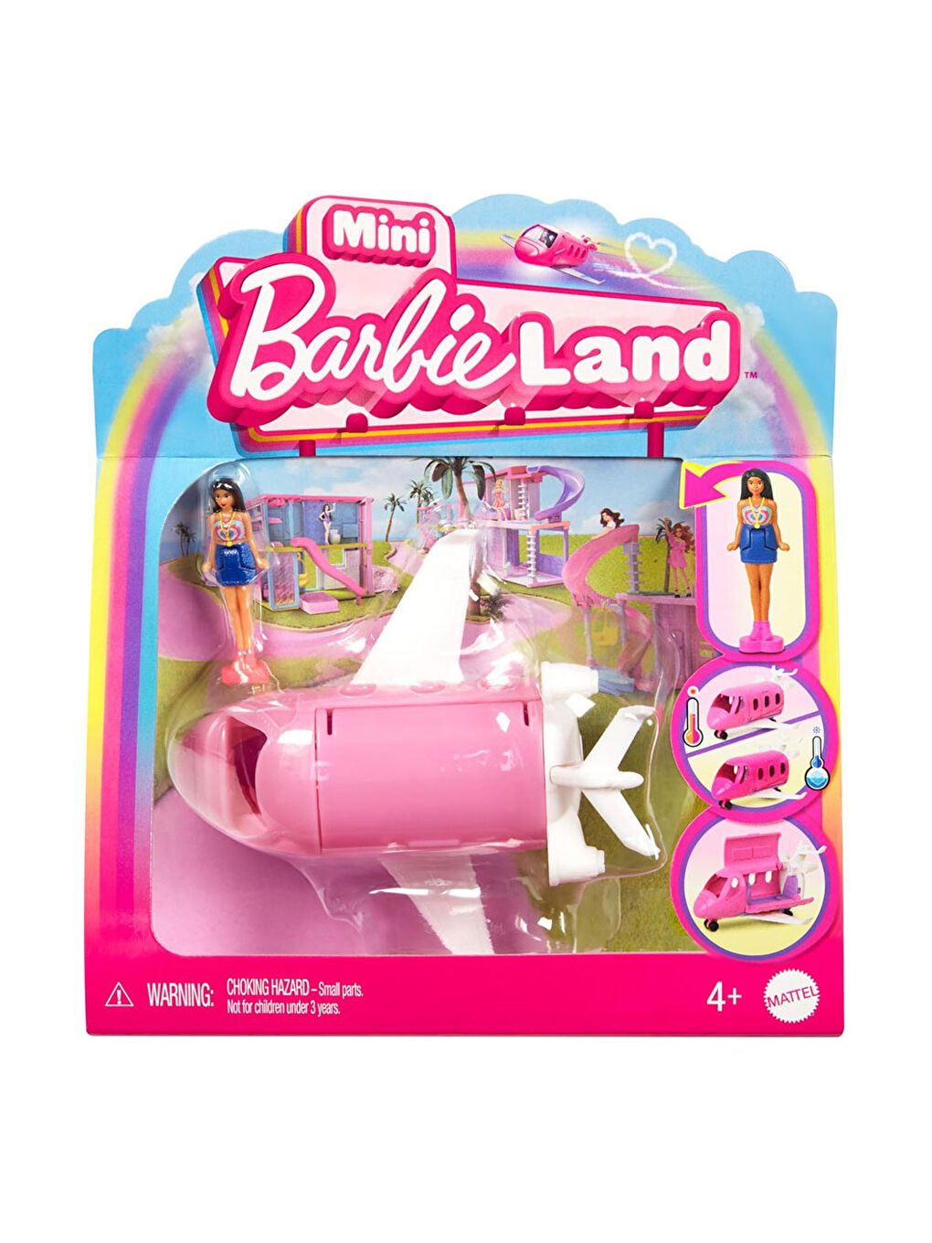 BARBIE Renksiz Mini Barbieland Araçlar HYF38-HYF40