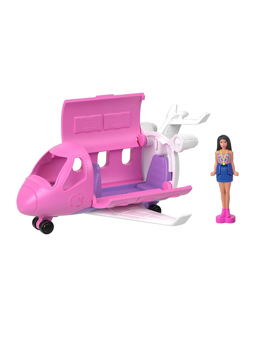 BARBIE Renksiz Mini Barbieland Araçlar HYF38-HYF40 - 1