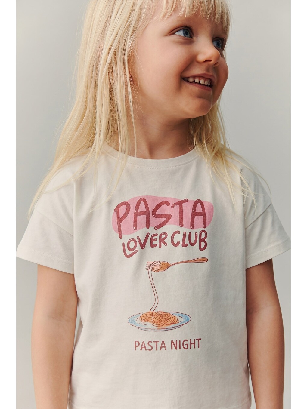 Karışık Kız Çocuk Pamuklu Pasta Baskılı T-shirt Kareli Etek Takım-2