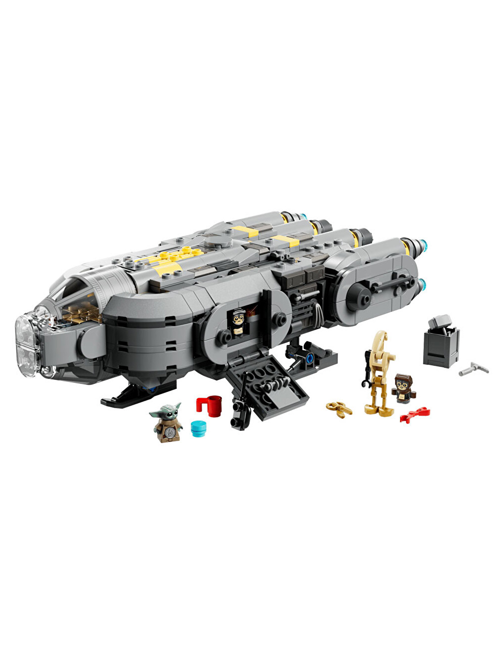 Star Wars: Mandalorian Ve Grogu Anzellan Starship’i 75445-1