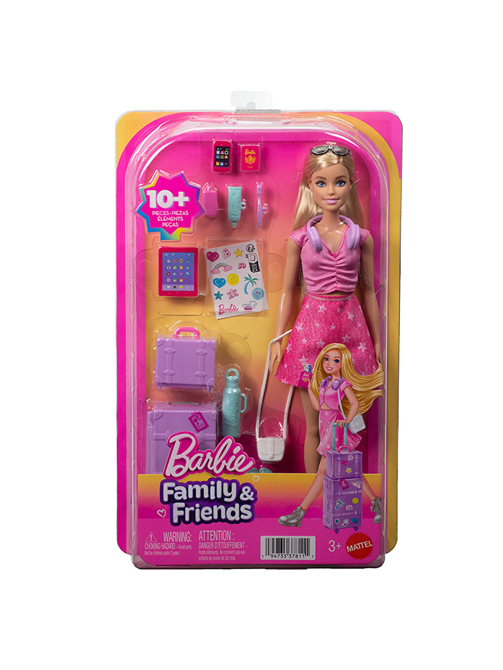 Barbie Family & Friends Malibu Oyun Seti Jmj47