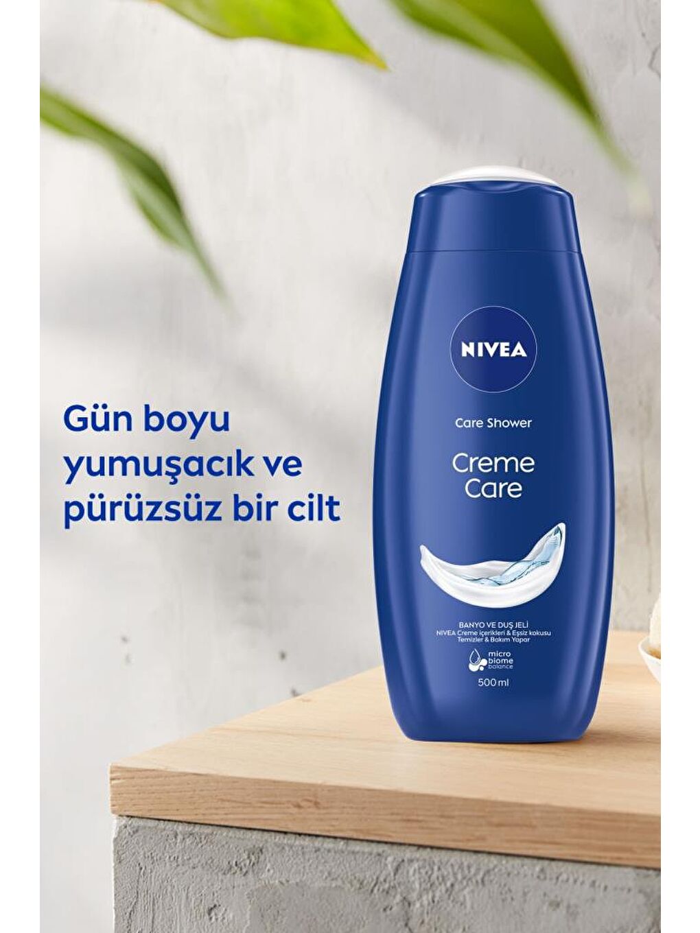 NIVEA Şeffaf Creme Care Banyo Ve Duş Jeli 500 ml X 2 Adet Adet, Vücut Ne mlendirme Ve Eşsiz Koku, Banyo Lifi - 2