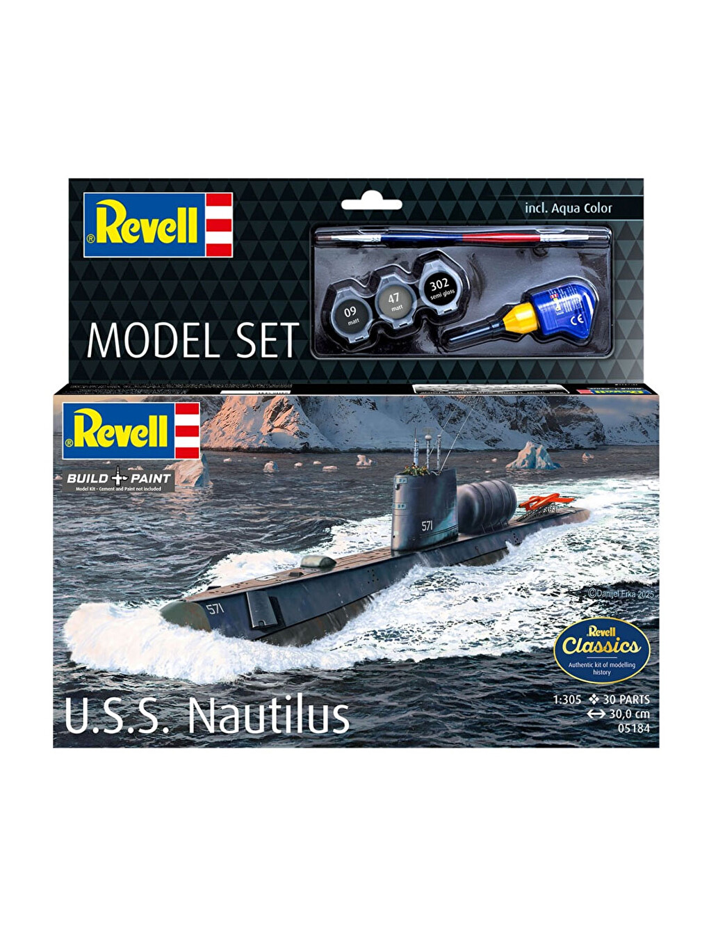 Model Set Gemi U.s.s. Nautilus 65184-1