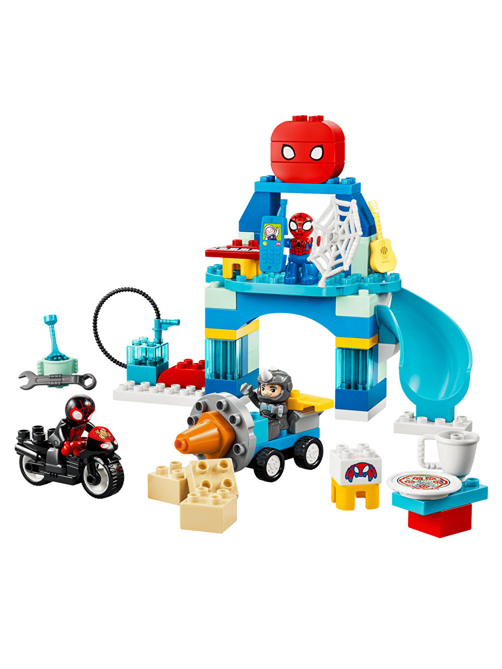 Duplo Spidey Takımı Karargahı 10464-4