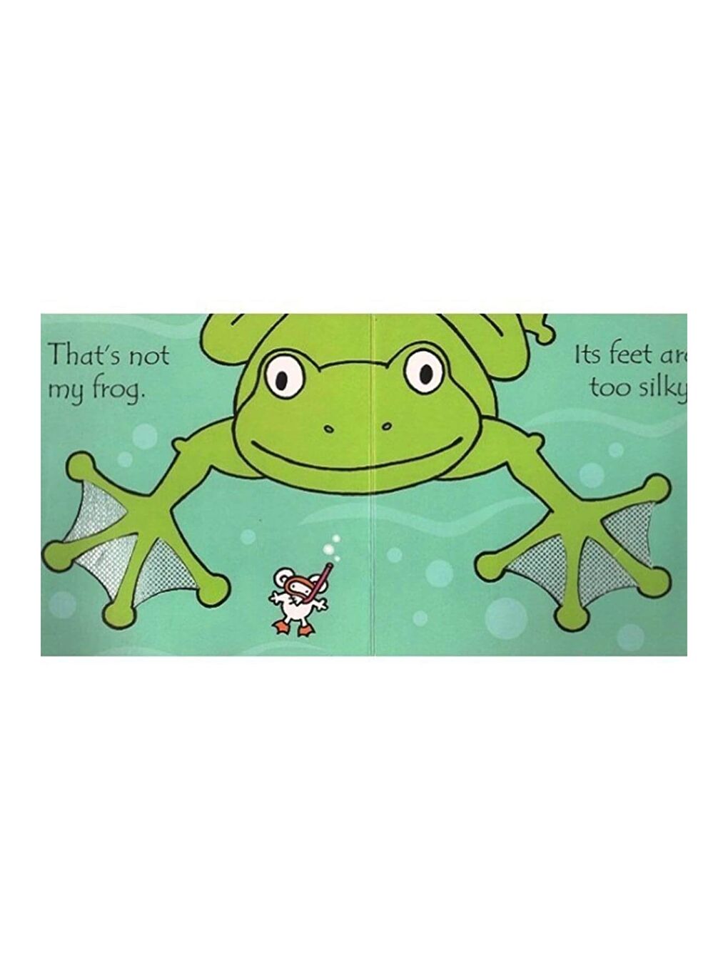 The Usborne Beyaz-Renklibaskı That's Not My Frog - 1