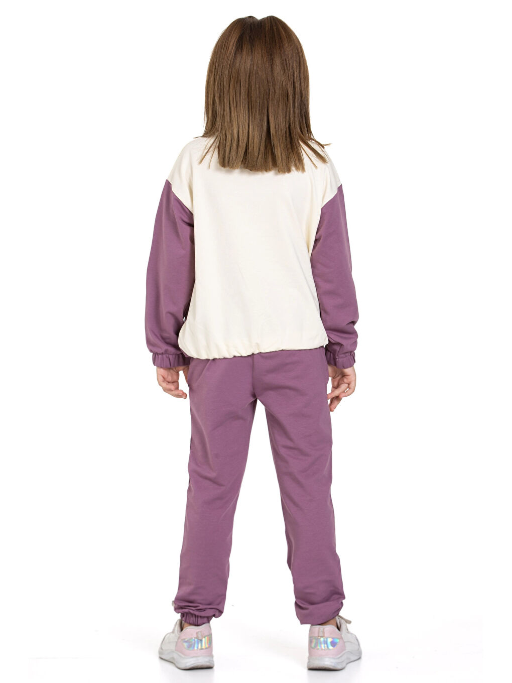 Mor Focus On Good Baskılı Takım 74454-1