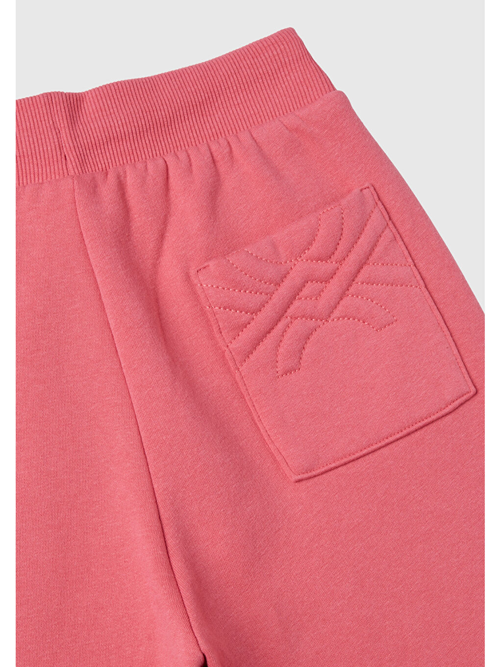 Erkek Çocuk Fuşya Belden Bağlamalı Lastikli Eşofman Altı-2