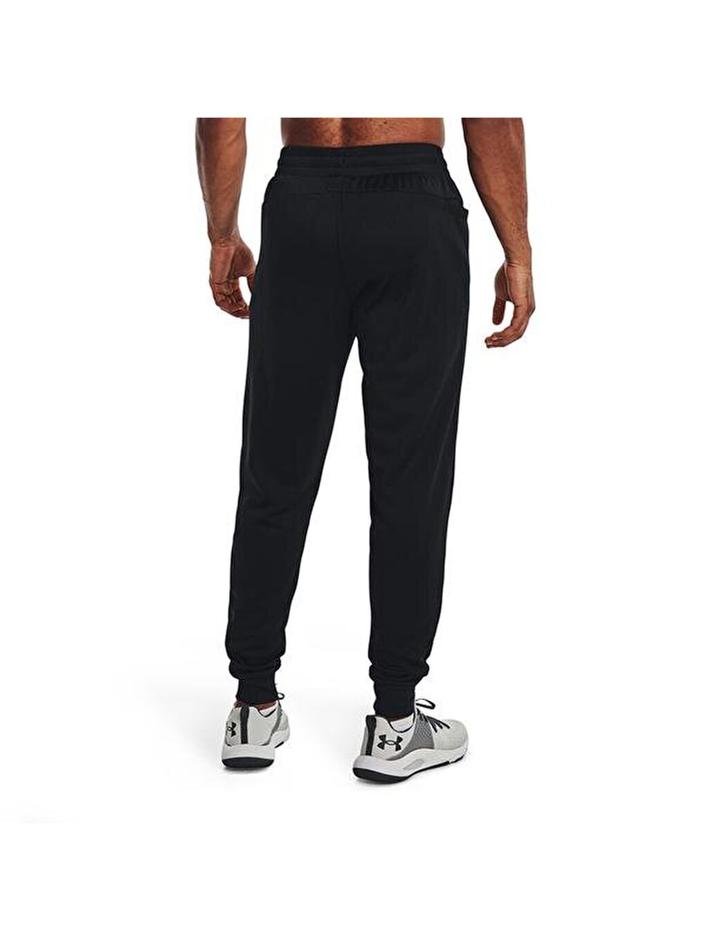 Armour Fleece Jogger Erkek Siyah Eşofman Altı-1