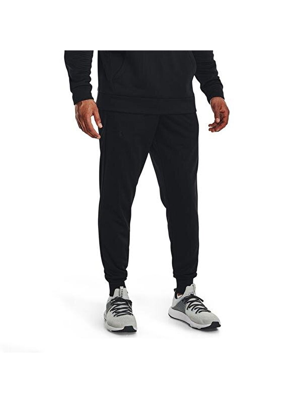 Armour Fleece Jogger Erkek Siyah Eşofman Altı-2