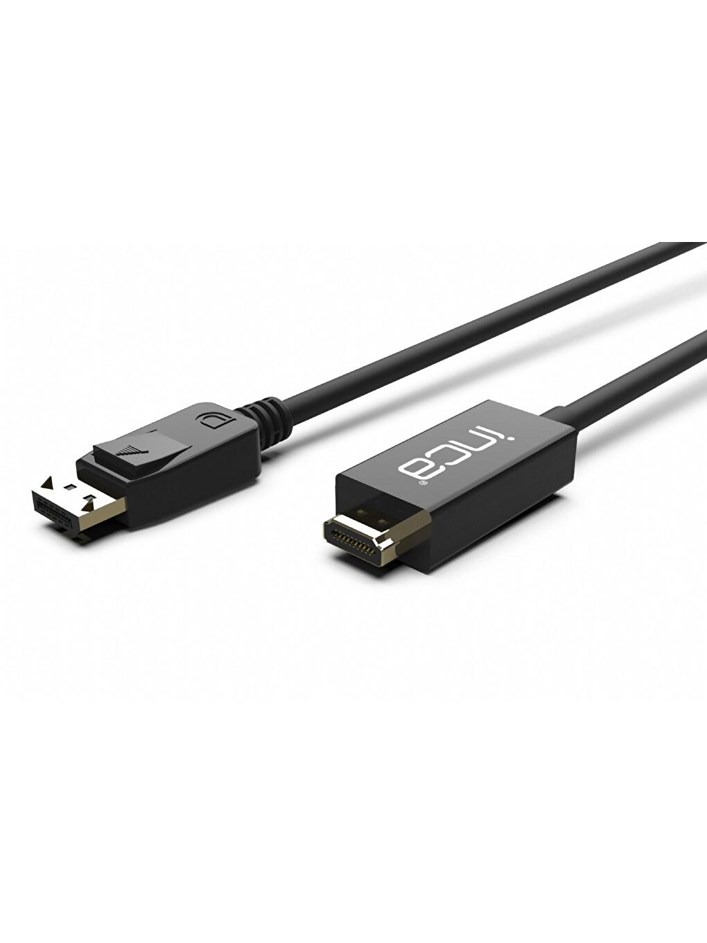 Inca Siyah IDPH-01 IDPH-18T Displayport to HDMI 1,8m Kablo Kutulu