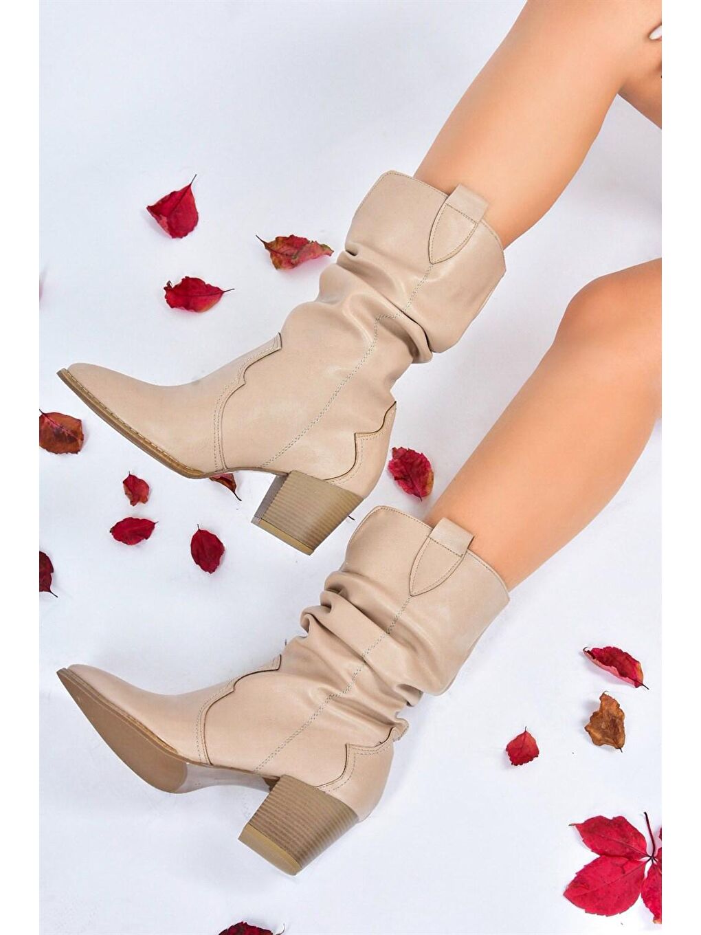 Bej J404040009 Ten Kadın Bot