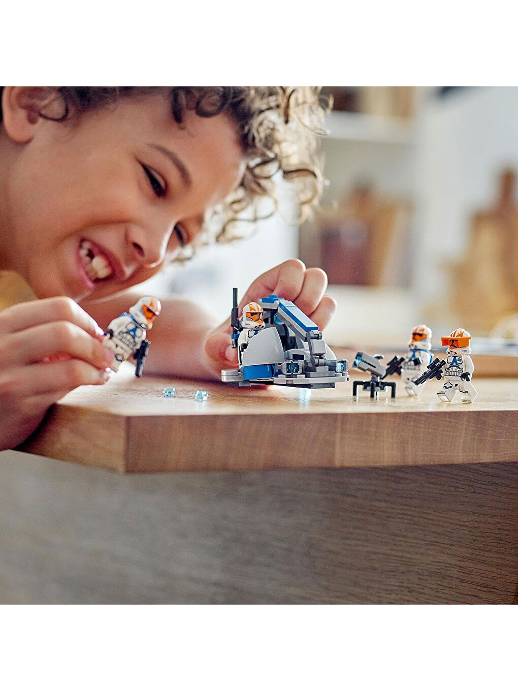 Lego Renksiz Star Wars 332. Ahsokanın Klon Trooperı Savaş Paketi 75359 - 2