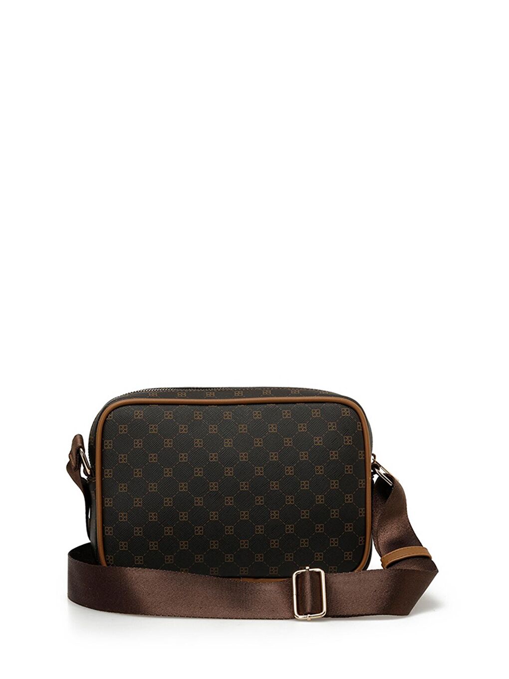 Kahverengi MNG PU DTY CPRZ 4FX KAHVE MULTI Kadın Çapraz Çanta-2