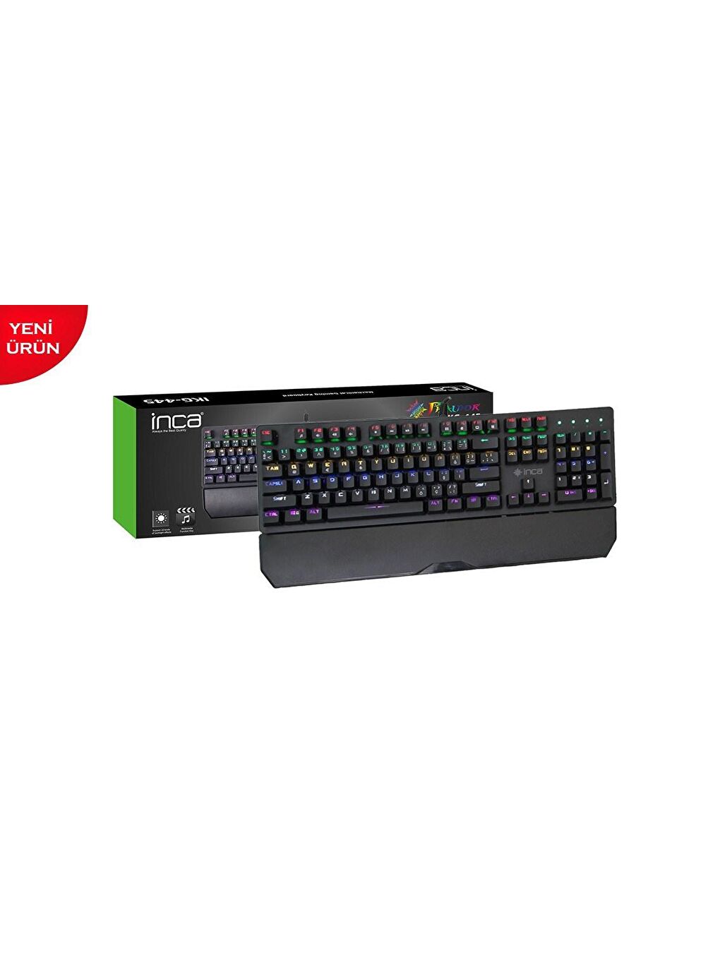 Phaldor IKG-445 RGB Mekanik Oyuncu Klavye-2