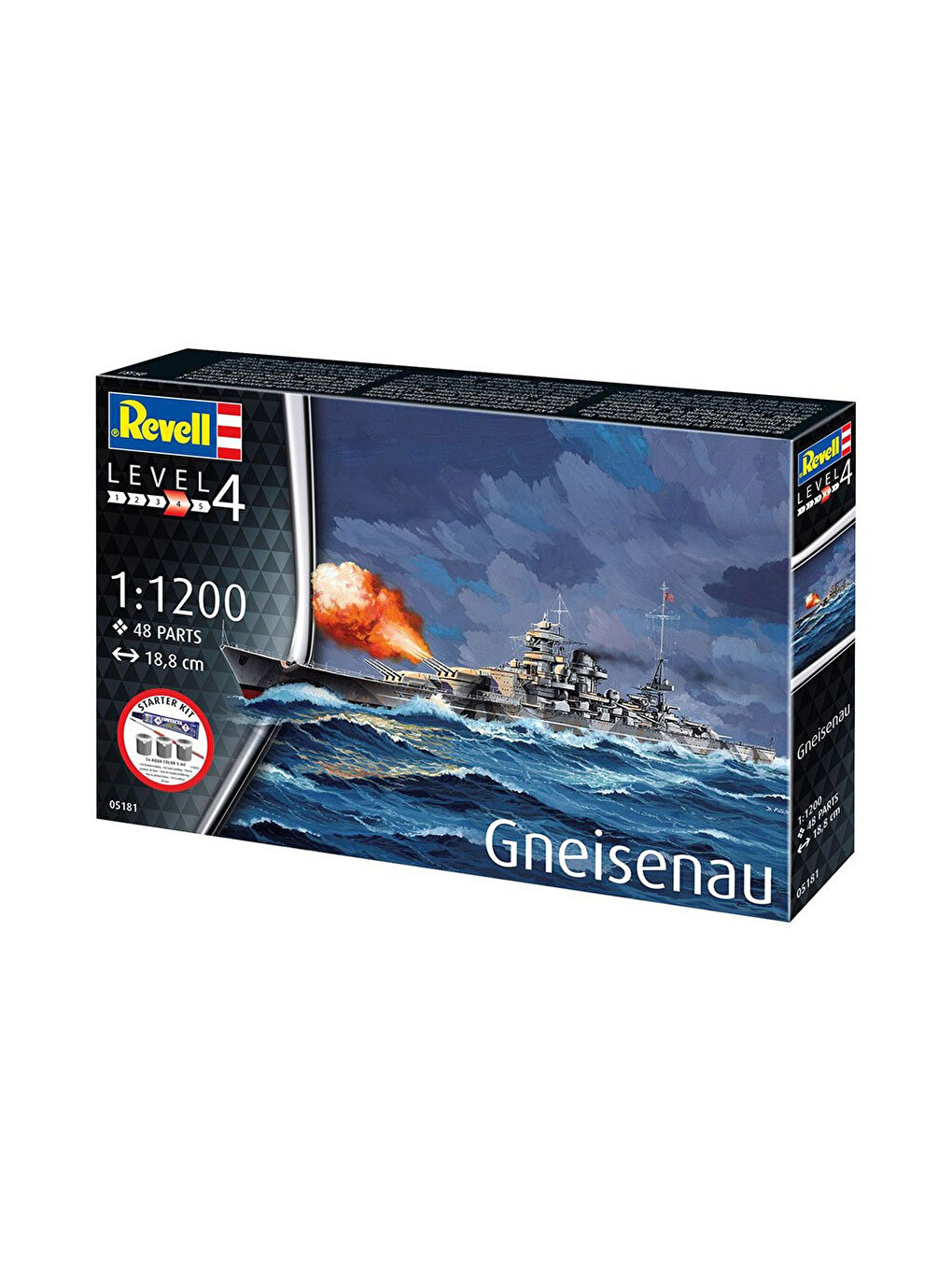 Starter Kit Gemi Battleship Gneisenau 75181-5