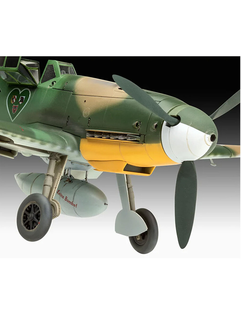 Model Set Uçak Messerschmitt Bf109 G-2/4 63829-2