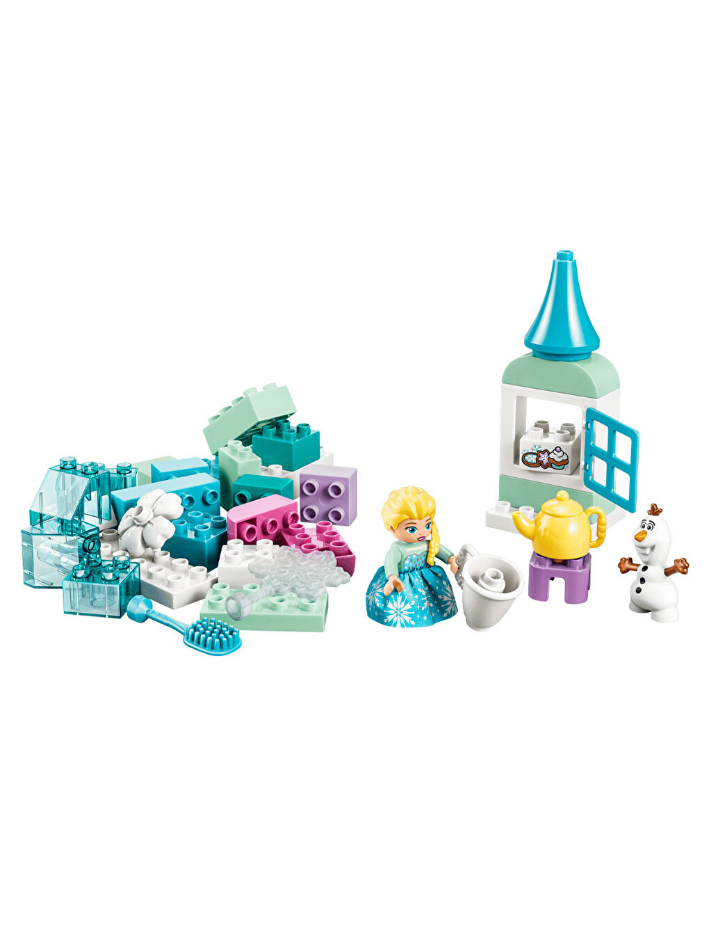 Duplo Disney Elsa Ve Olaf İle Karlar Ülkesi Yaratıcı Kutusu 10462-2