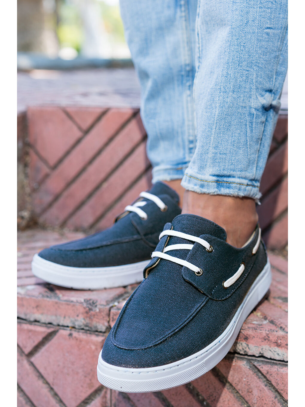 ERICA 2FX Lacivert Erkek Marin Ayakkabı-1