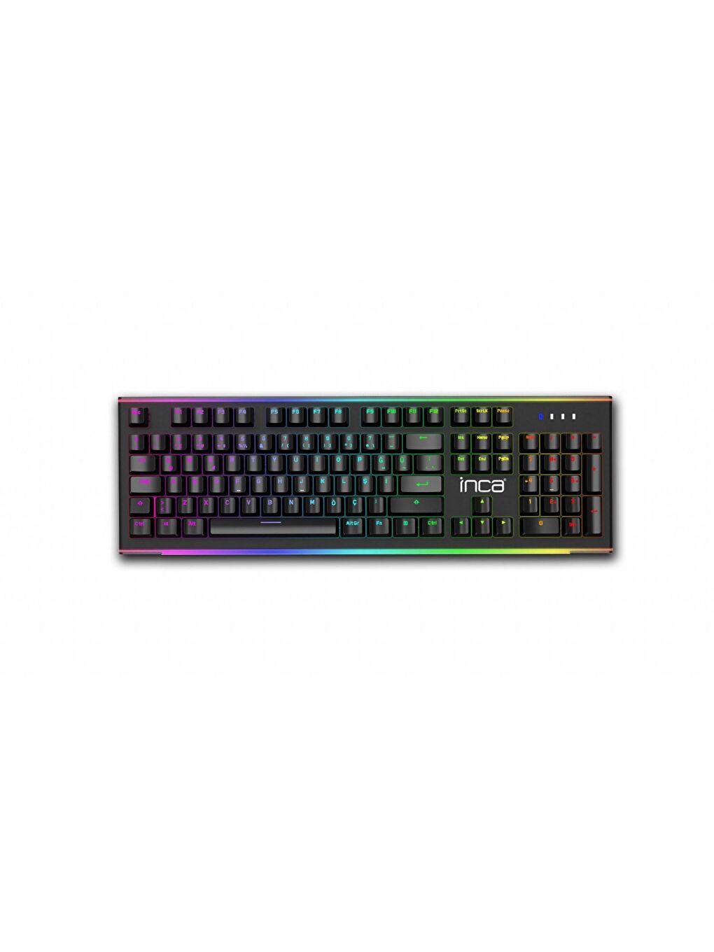 Inca IKG-451-452 Empouse II Brown Switch RGB Gaming Mekanik Klavye - 1