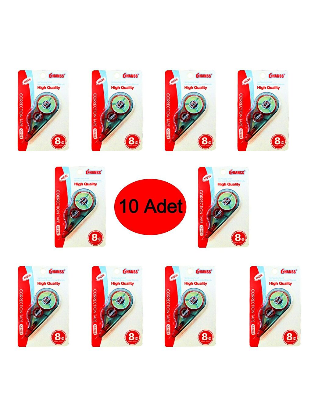 Şerit Silici(Daksil) 5mmx8mm 10 Adet CS-033