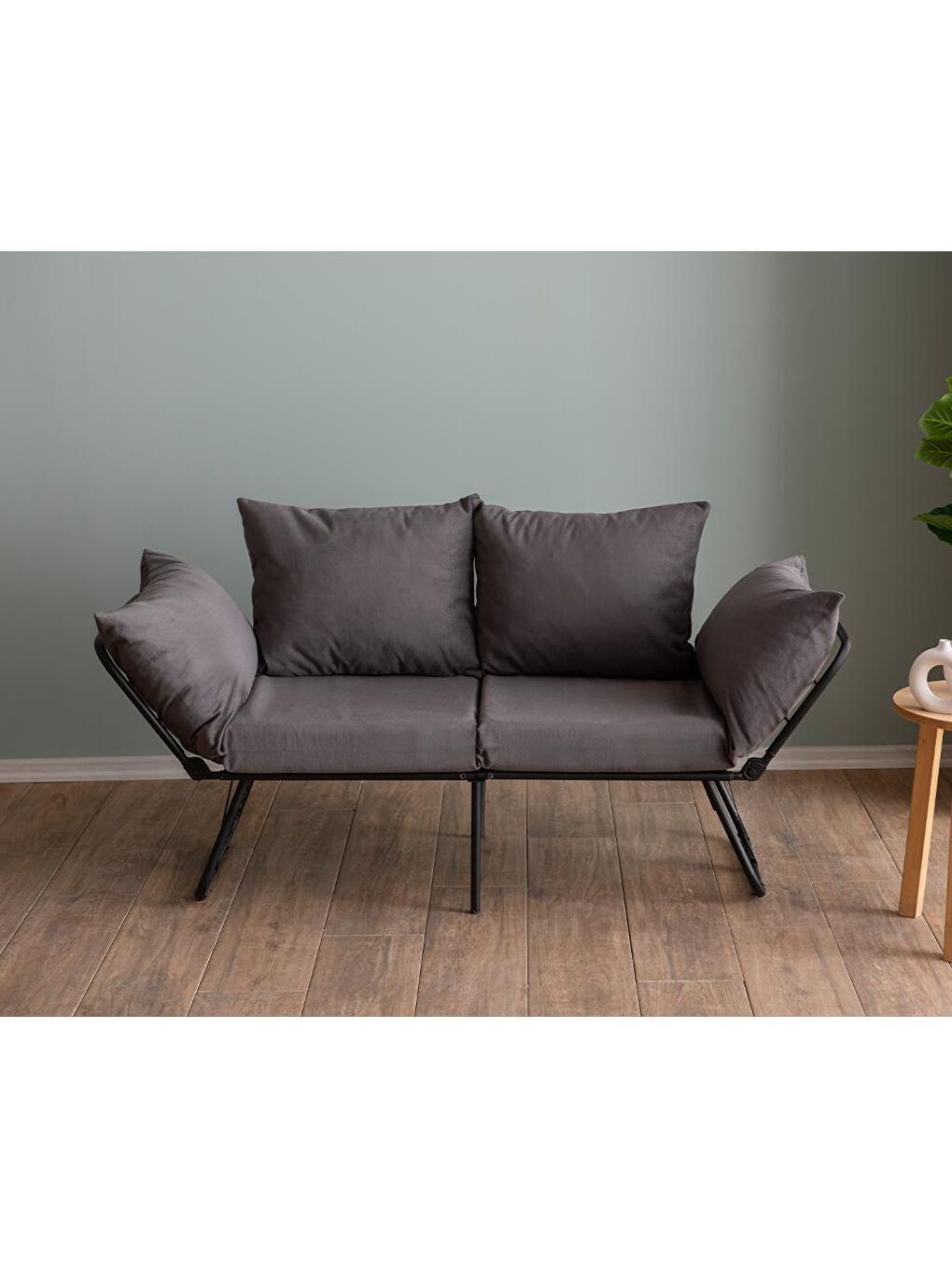 Viper İkili Katlanır Yataklı Koltuk Soho Gri-3