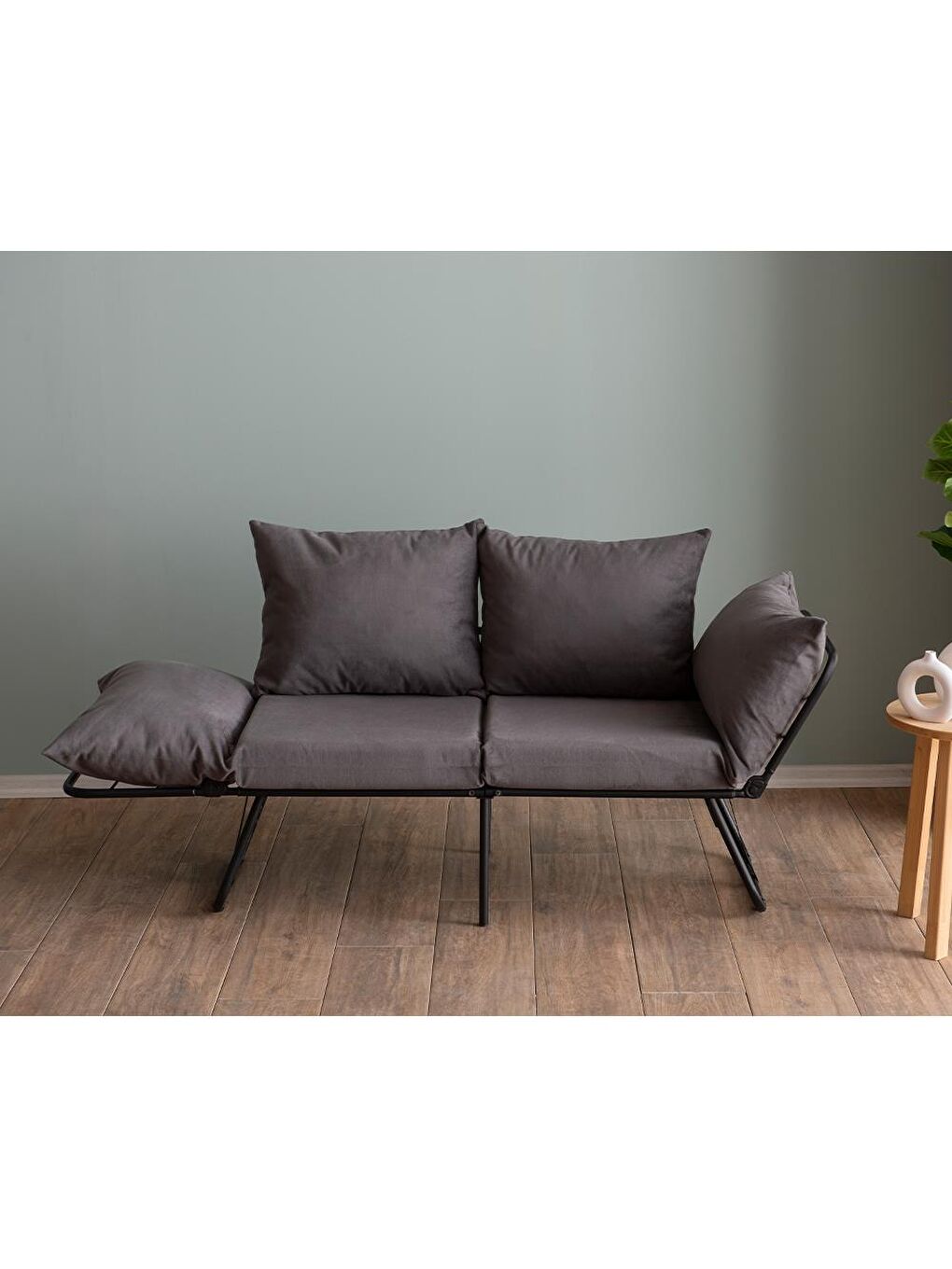 Viper İkili Katlanır Yataklı Koltuk Soho Gri-4