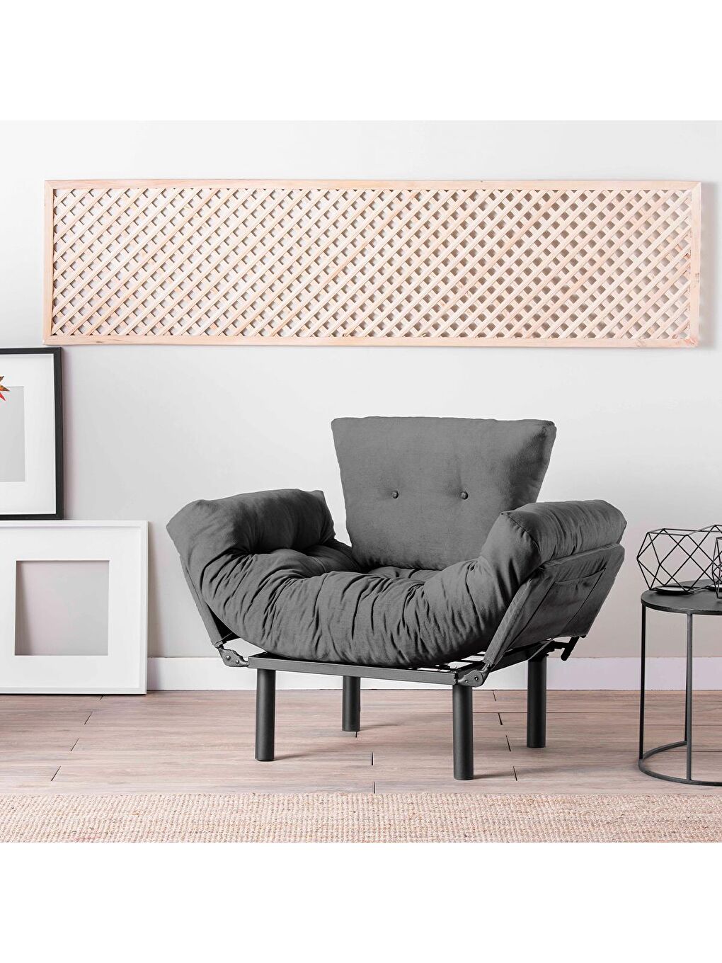 Nitta Tekli Kanepe - Gri-2