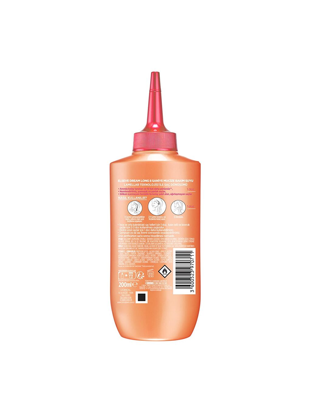 Elseve Dream Long Wonder Water Mucize Bakım Suyu 200 ml-1