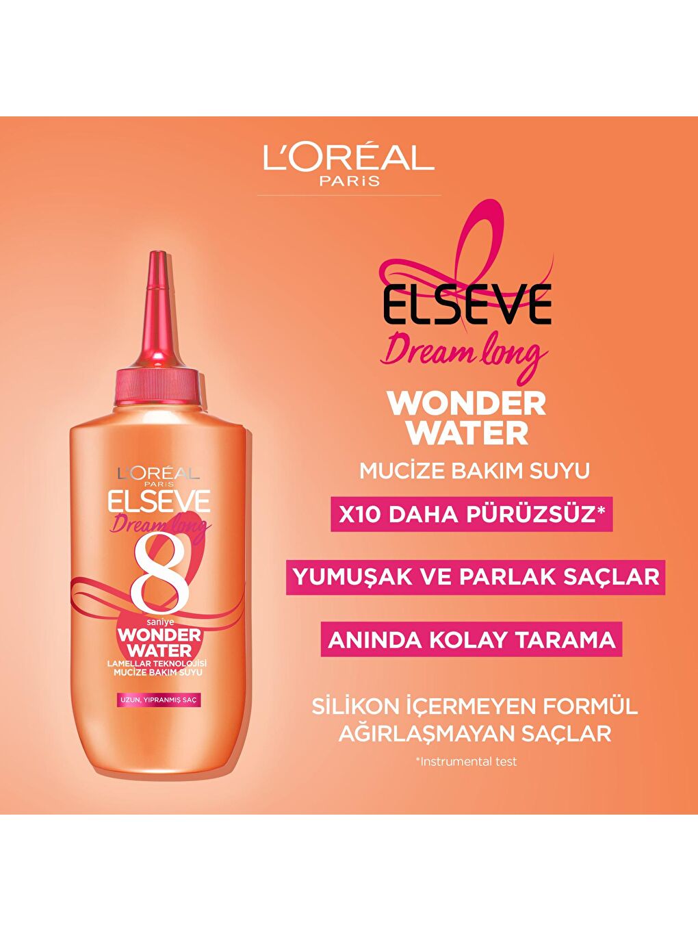 Elseve Dream Long Wonder Water Mucize Bakım Suyu 200 ml-3