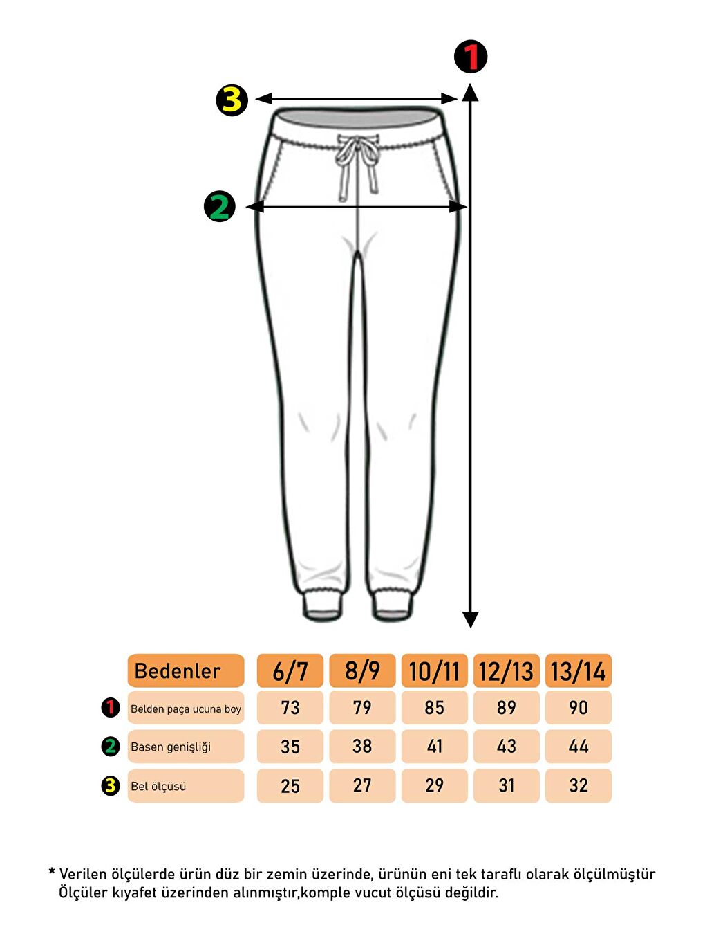 Toontoykids Kahverengi Kız Çocuk Cepli Jogger Eşofman Alt - 2