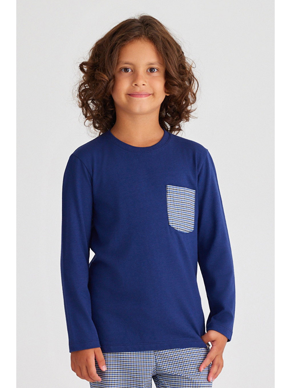 Sweet Dream Erkek Çocuk Pijama Üst Lacivert